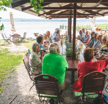 Mittagspause am Bodensee