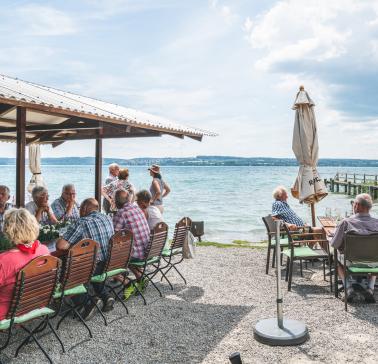 Mittagspause am Bodensee