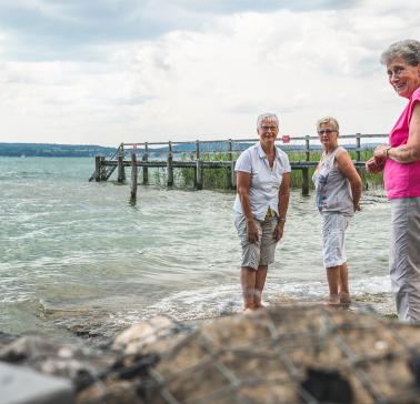 Mittagspause am Bodensee