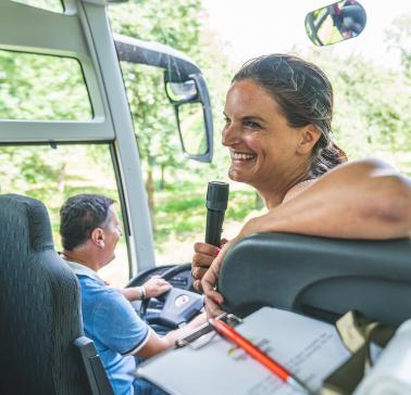 Die Reiseleitung des Agrardienst Baden