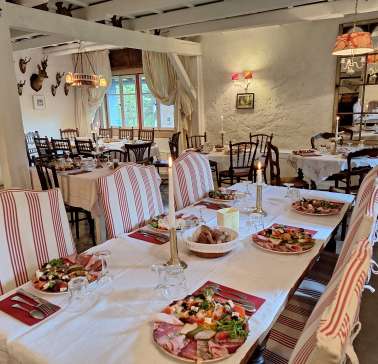 ©Jardins de la Ferme Bleue, formule déjeuner